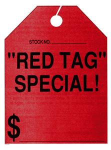 M-RT-1 - Red Tag Specials