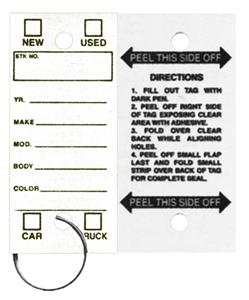 M-V1000 - White Versa Key Tag