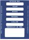 M-V-1110-BLUE - STOCK NUMBER DECALS BLUE